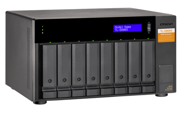 TL-D800S-US  8-bay desktop SATA JBOD expansion unit