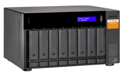 TL-D800S-US  8-bay desktop SATA JBOD expansion unit – TechComp USA, Inc