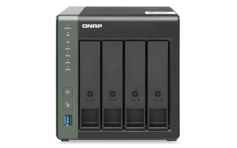 TS-431X3-4G-US QNAP 4-Bay ARM-based NAS with Hardware Encryption
