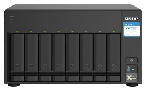 TS-832PX-4G-US QNAP 8-Bay desktop NAS