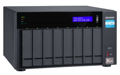 TVS-872X-i5 QNAP Desktop 8-bay NAS/iSCSI IP-SAN Diskless