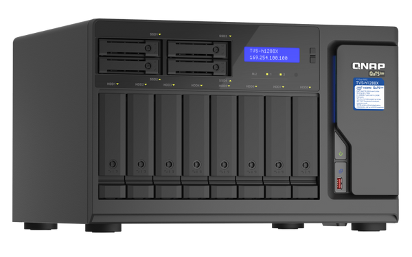 TVS-h1288X-W1250-16G-US QNAP 12-Bay TurboNAS