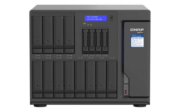 TVS-h1688X-W1250-32G-US QNAP 16-Bay TurboNAS
