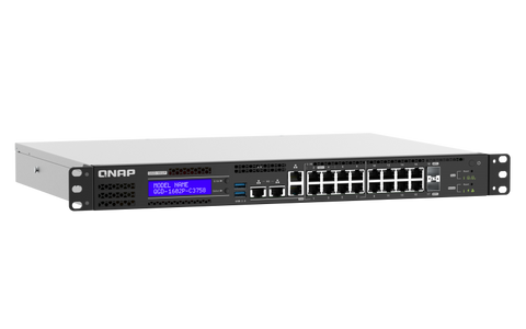 QGD-1602P Smart Edge PoE Switch with 2.5GbE and 10GbE Capability for the Wi-Fi 6 & SD-WAN Generation