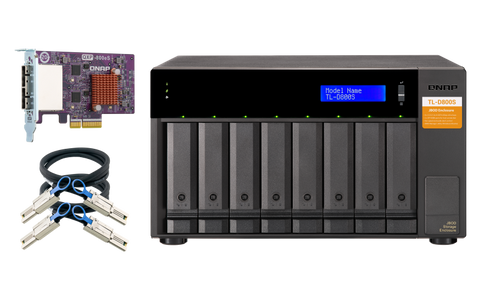 TL-D800S-US  8-bay desktop SATA JBOD expansion unit – TechComp USA, Inc