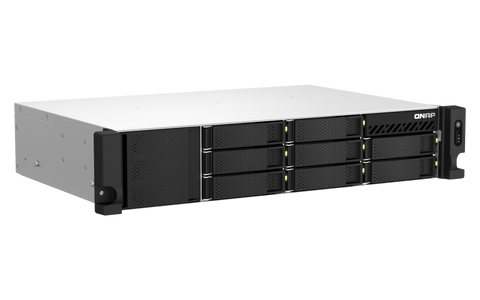 TS-873AeU QNAP 2U 8-Bay short-depth rackmount NAS/iSCSI IP-SAN – TechComp USA, Inc