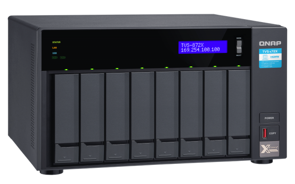 TVS-872X-i5 QNAP Desktop 8-bay NAS/iSCSI IP-SAN Diskless